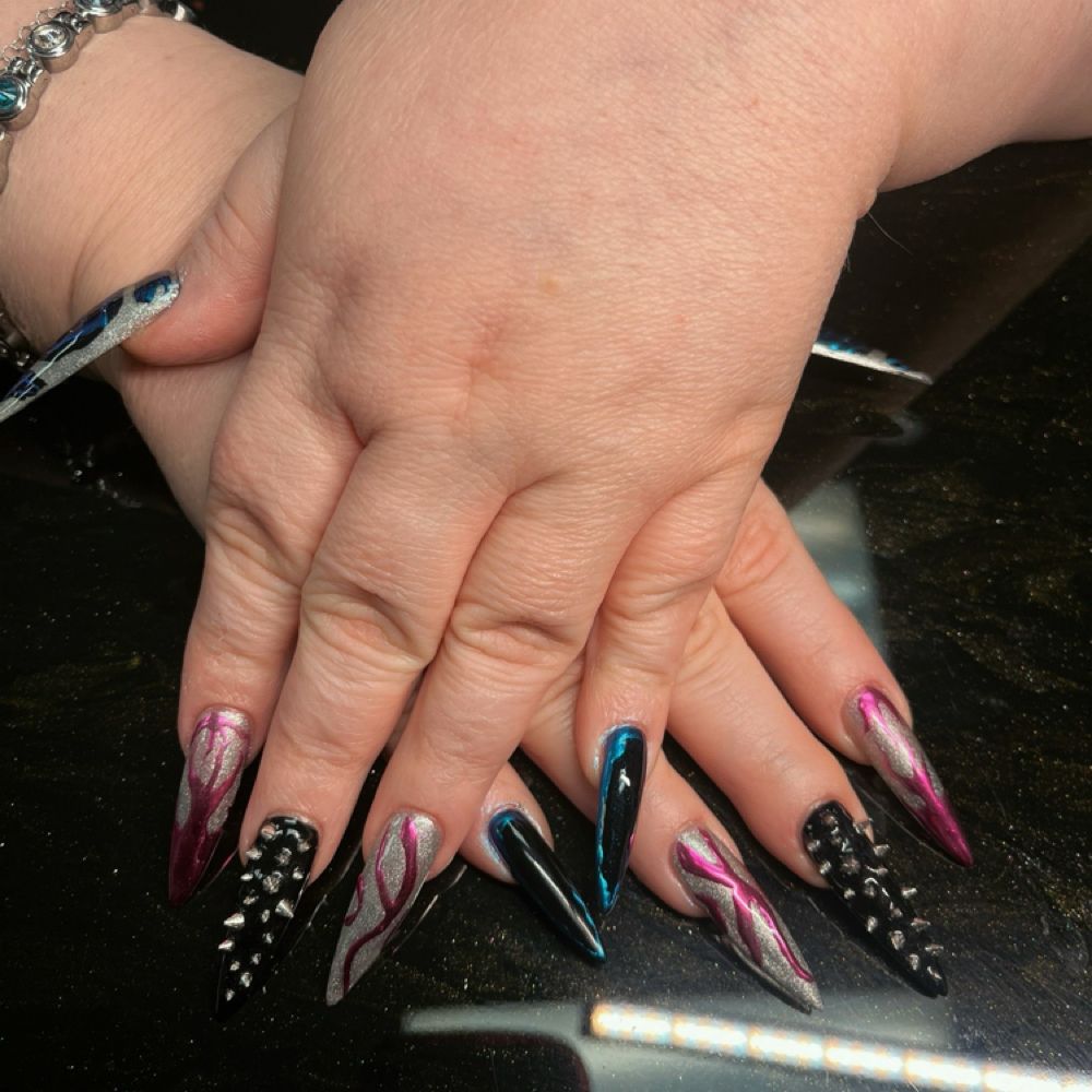 The Cuticle Queen nail work in Las Vegas, example 1